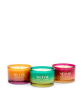 Neom Winter Wellbeing candle trio set 75g (British brand)
