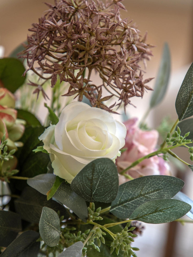 Gallery Home artificial hydrangea vase arrangement 38cm, UK version