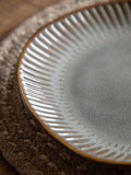 Gallery Home ridged dinner plates set of 4, imported from the UK