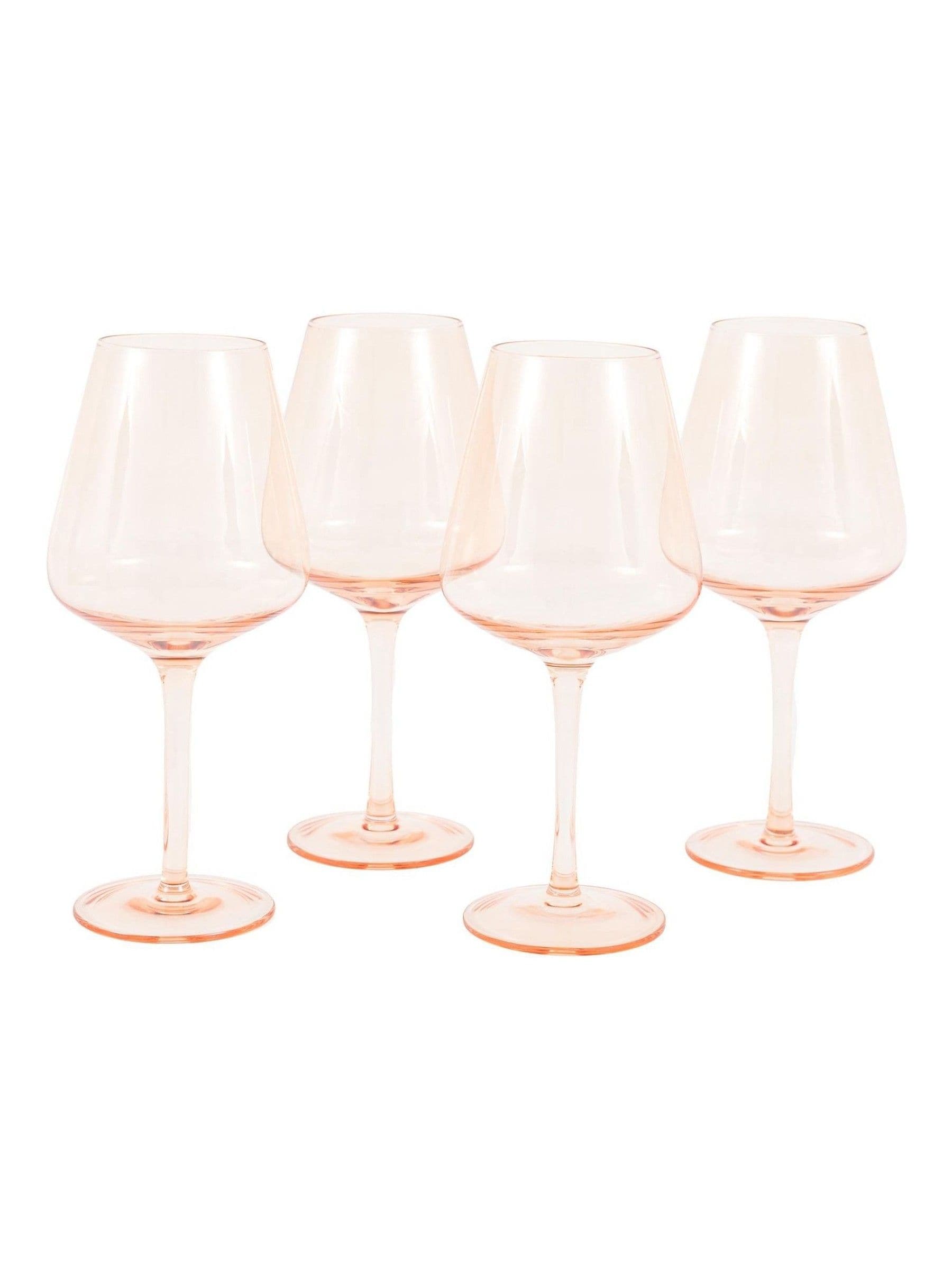 Gallery Home amber wine glasses set of 4, UK version