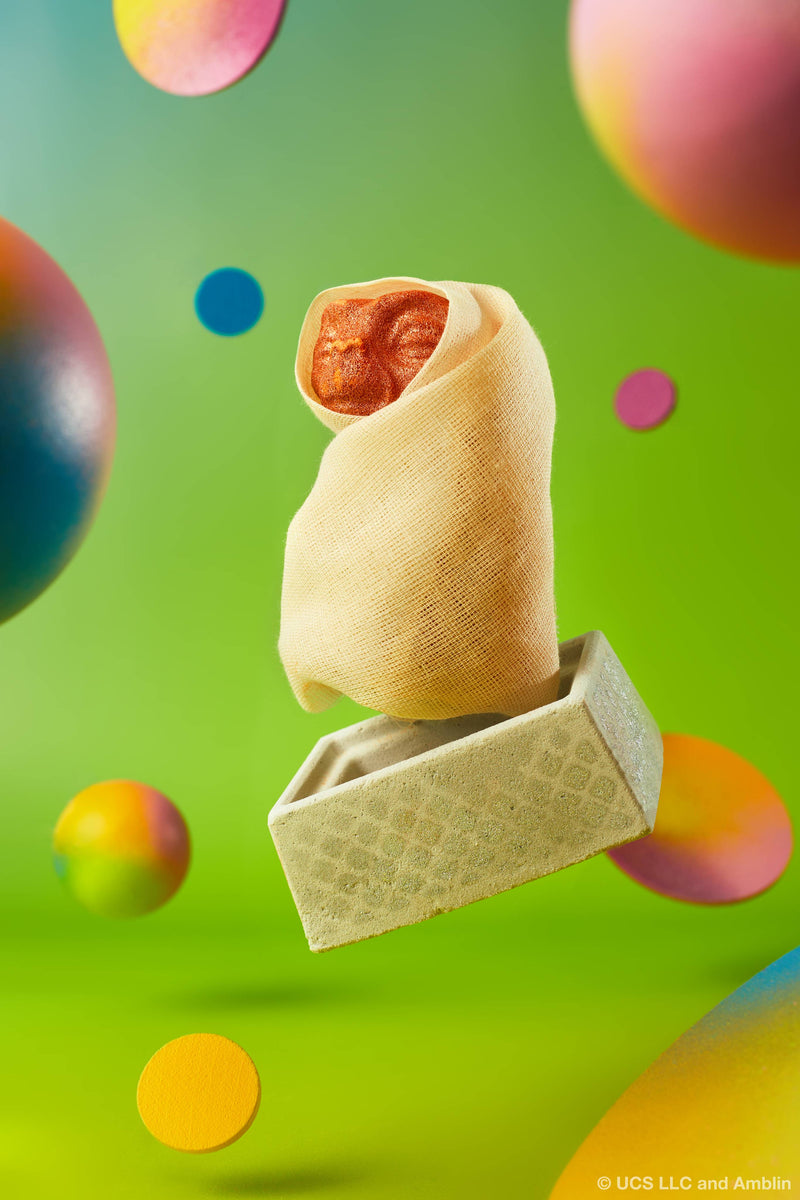 Lush E.T. bath bomb with sparkling citrus oils, UK version