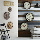 Newgate Clocks Putney wall clock 45cm black (British brand)