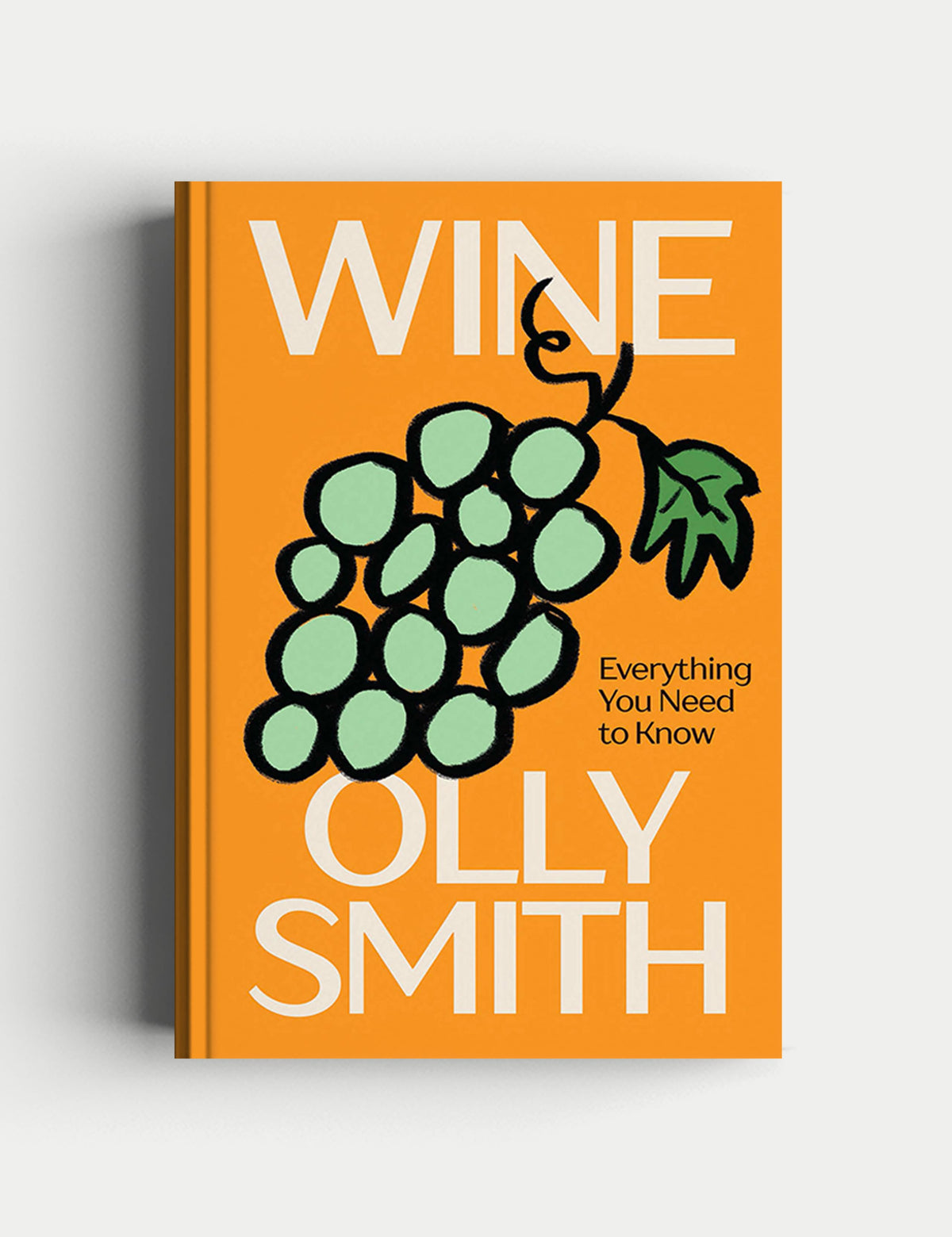 Wine guide book by Olly Smith, imported from the UK