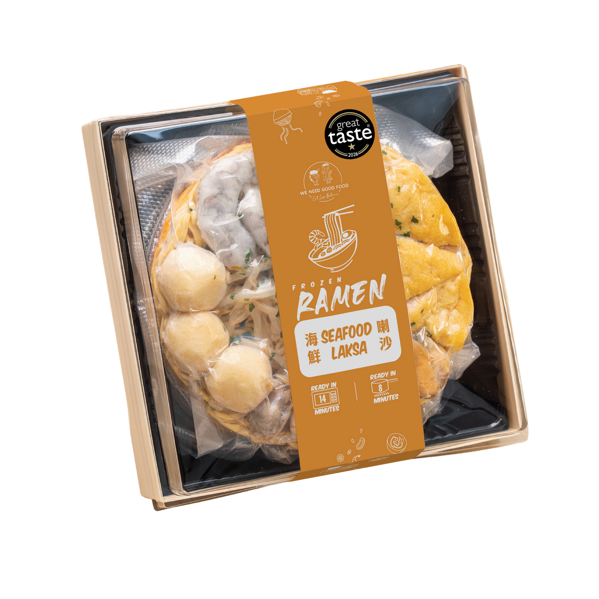 We Need Good Food Singaporean seafood laksa ramen (British brand)