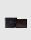 Rodd & Gunn Wakefield bi-fold leather wallet, imported from the UK