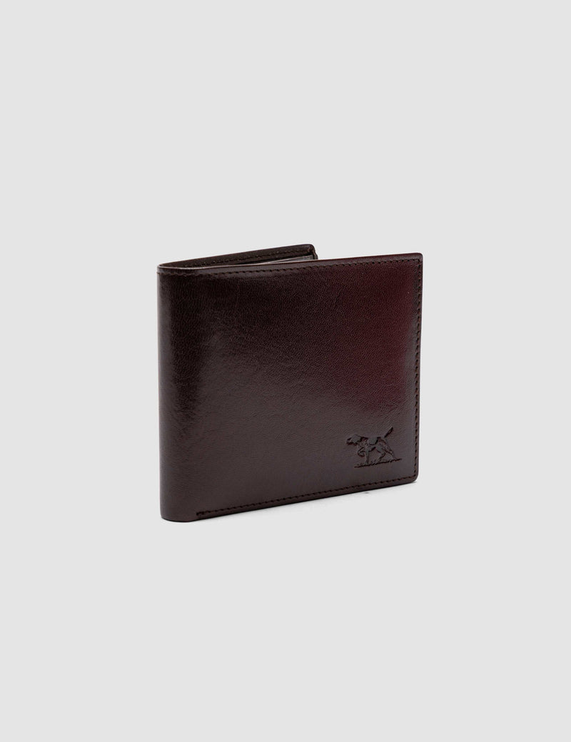 Rodd & Gunn Wakefield bi-fold leather wallet, imported from the UK