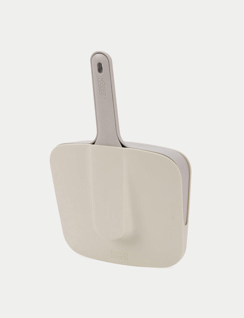 Joseph Joseph wall mounted dustpan and brush, imported from the UK