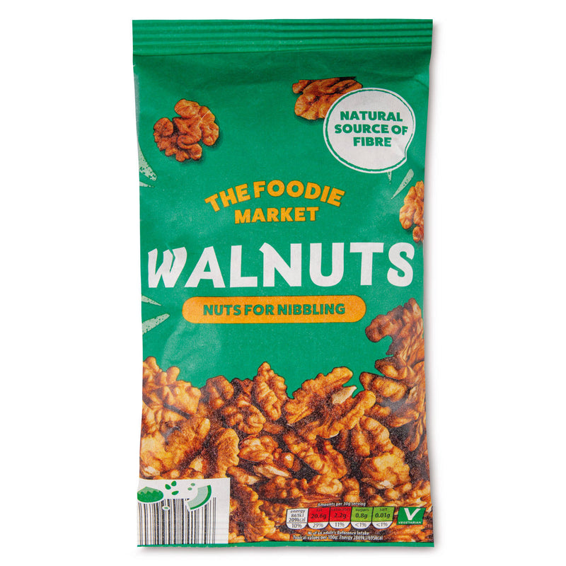 Walnut halves are a British snack, UK version