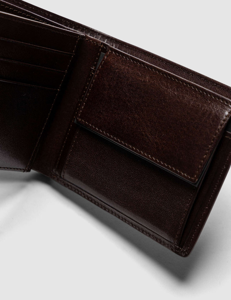 Rodd & Gunn Wardville tri-fold leather wallet with RFID protection (British brand)