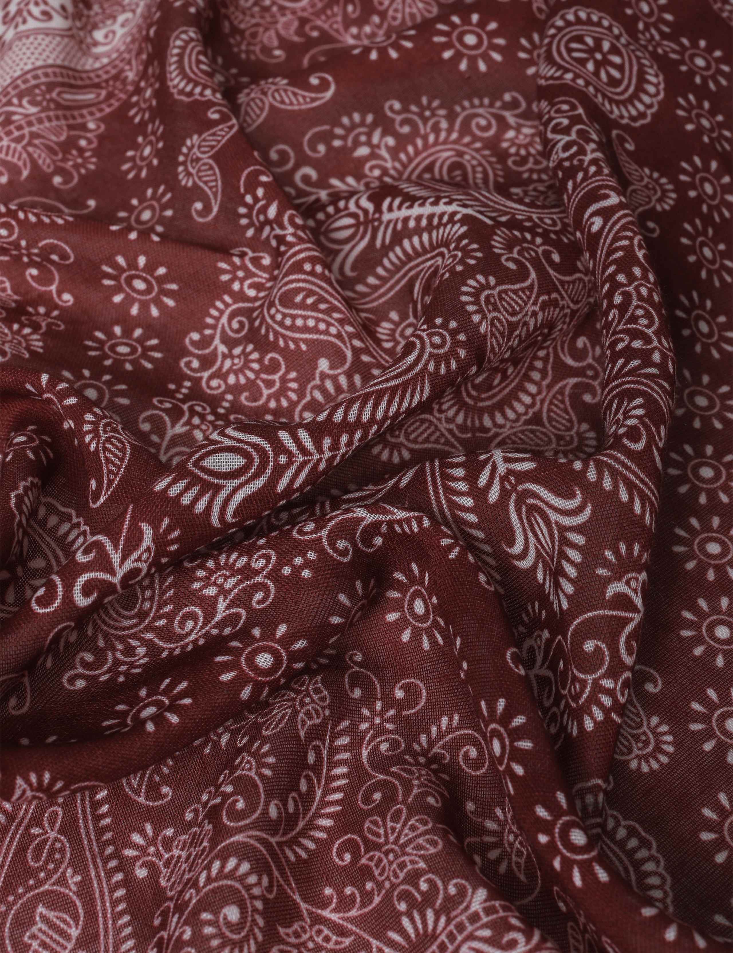 M&S Paisley Scarf in polyester, UK version