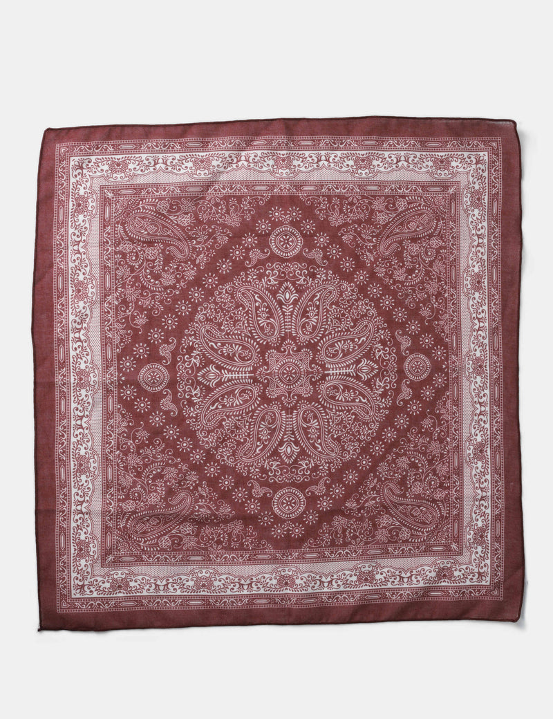 M&S Paisley Scarf in polyester, UK version