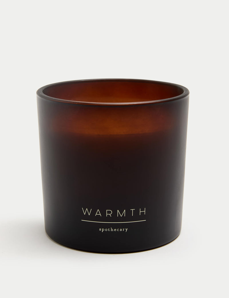 Warmth 3 wick candle Apothecary range - British product