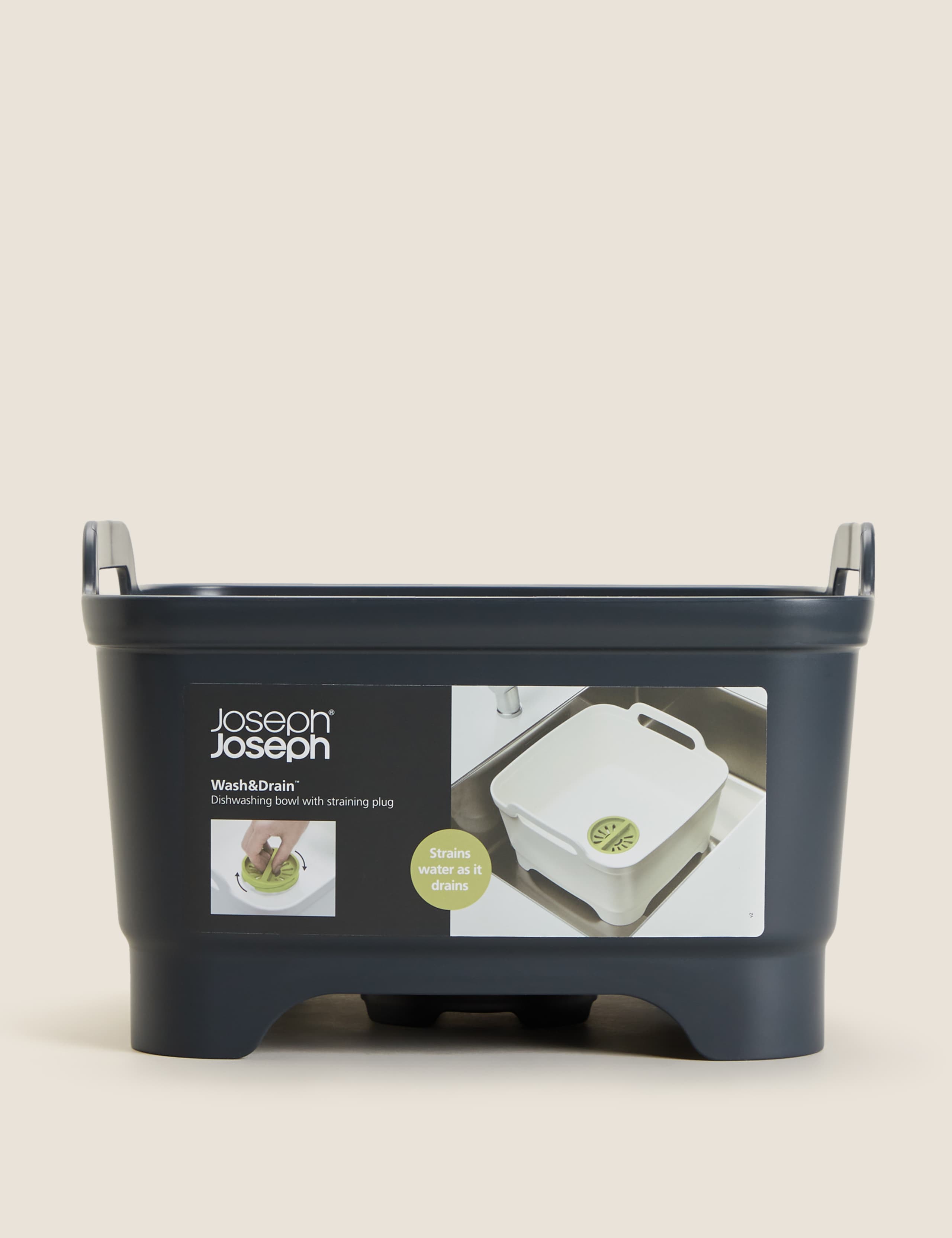 Joseph Joseph Wash and Drain Washing-up Bowl 20cm - British product