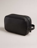 Ted Baker faux leather washbag with carry handle - British product