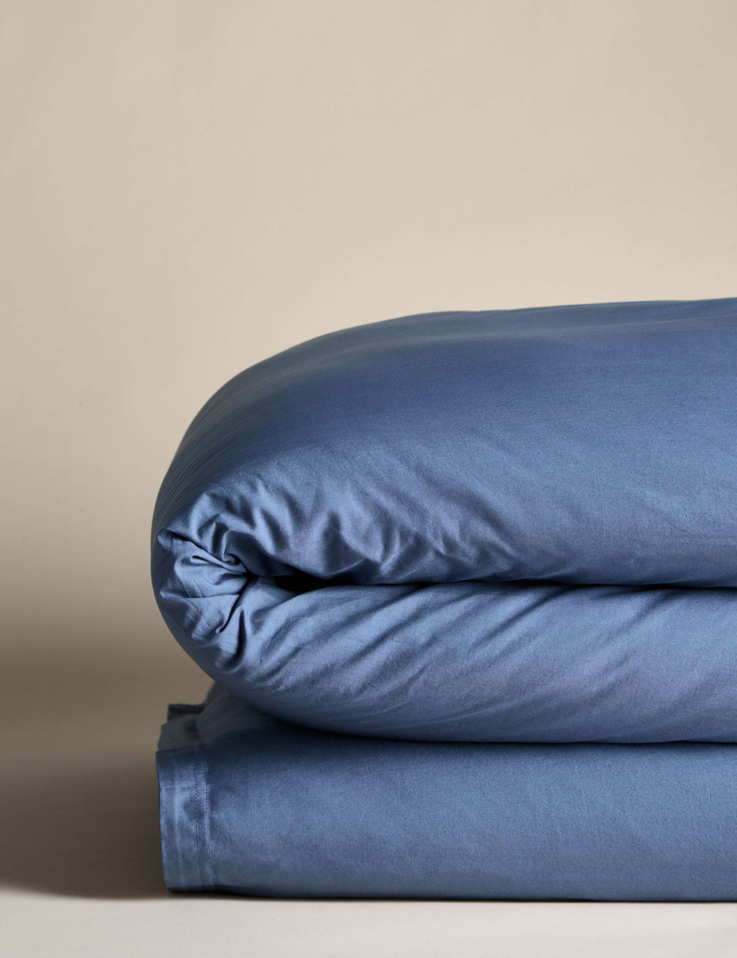 M&S X Fired Earth washed cotton duvet cover (British brand)