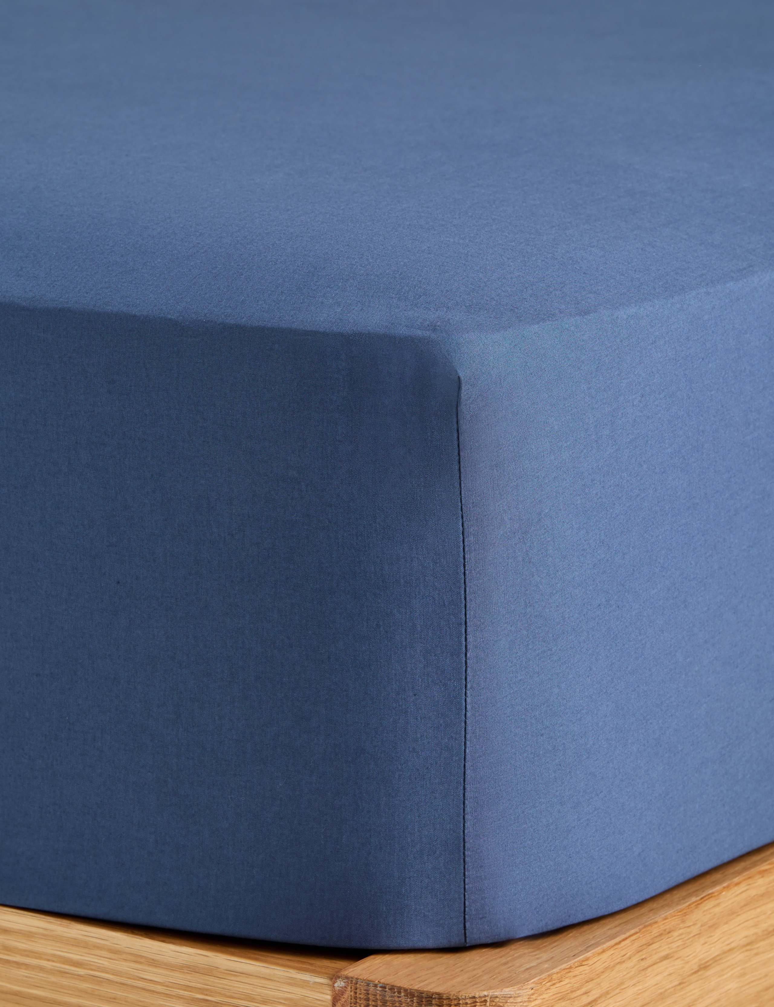 Drap-housse extra profond en coton lavé M&S X Fired Earth (marque britannique)