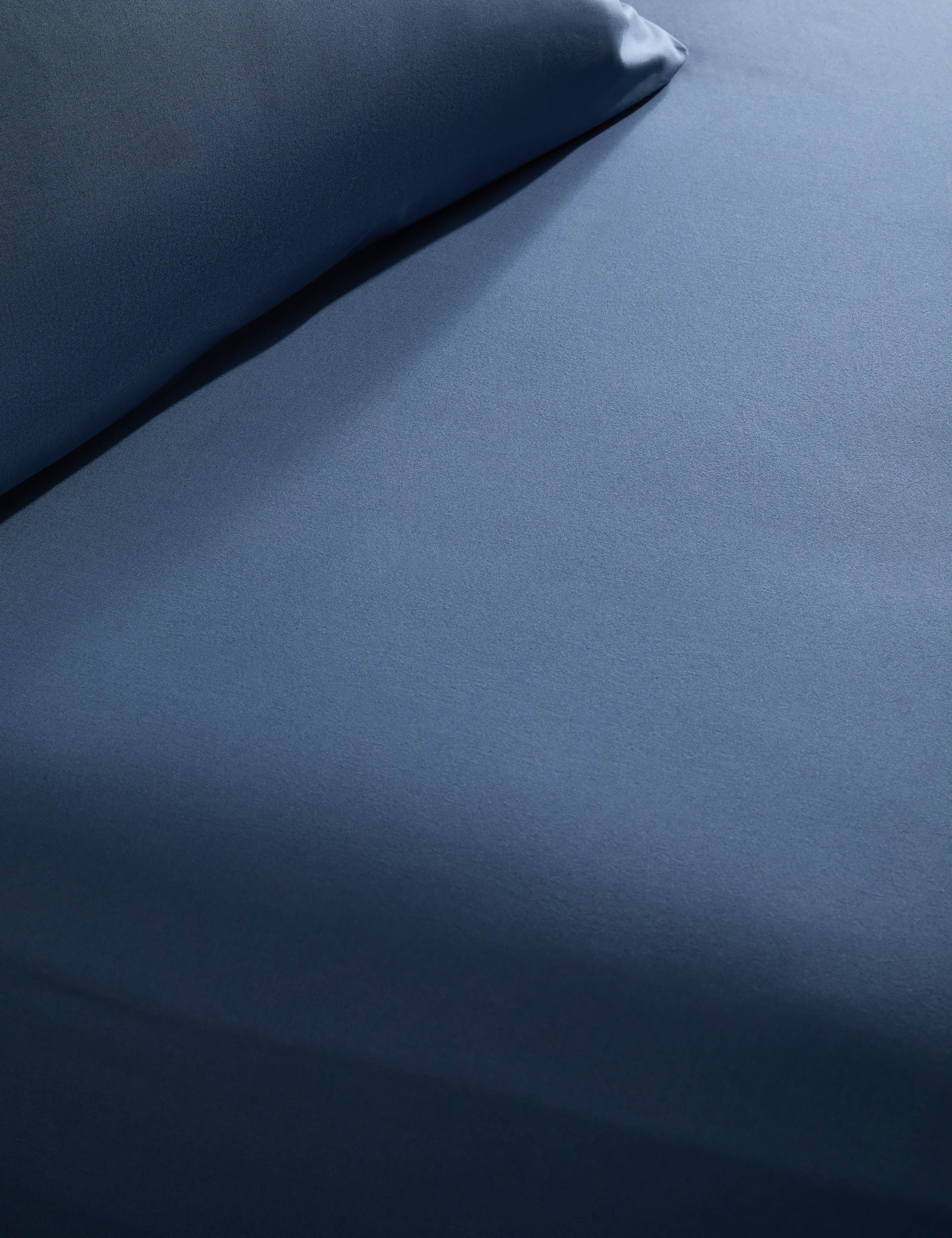 M&S X Fired Earth washed cotton extra deep fitted sheet (British brand)