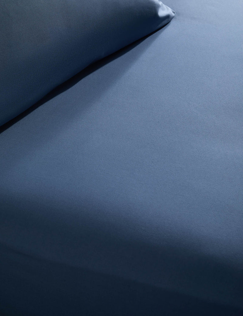 M&S X Fired Earth washed cotton extra deep fitted sheet (British brand)