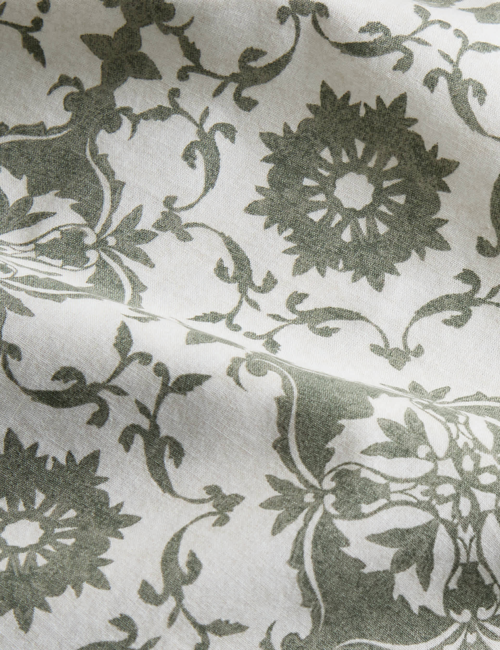 M&S X Fired Earth Washed Cotton Isabelle Printed Bedding Set (British brand)
