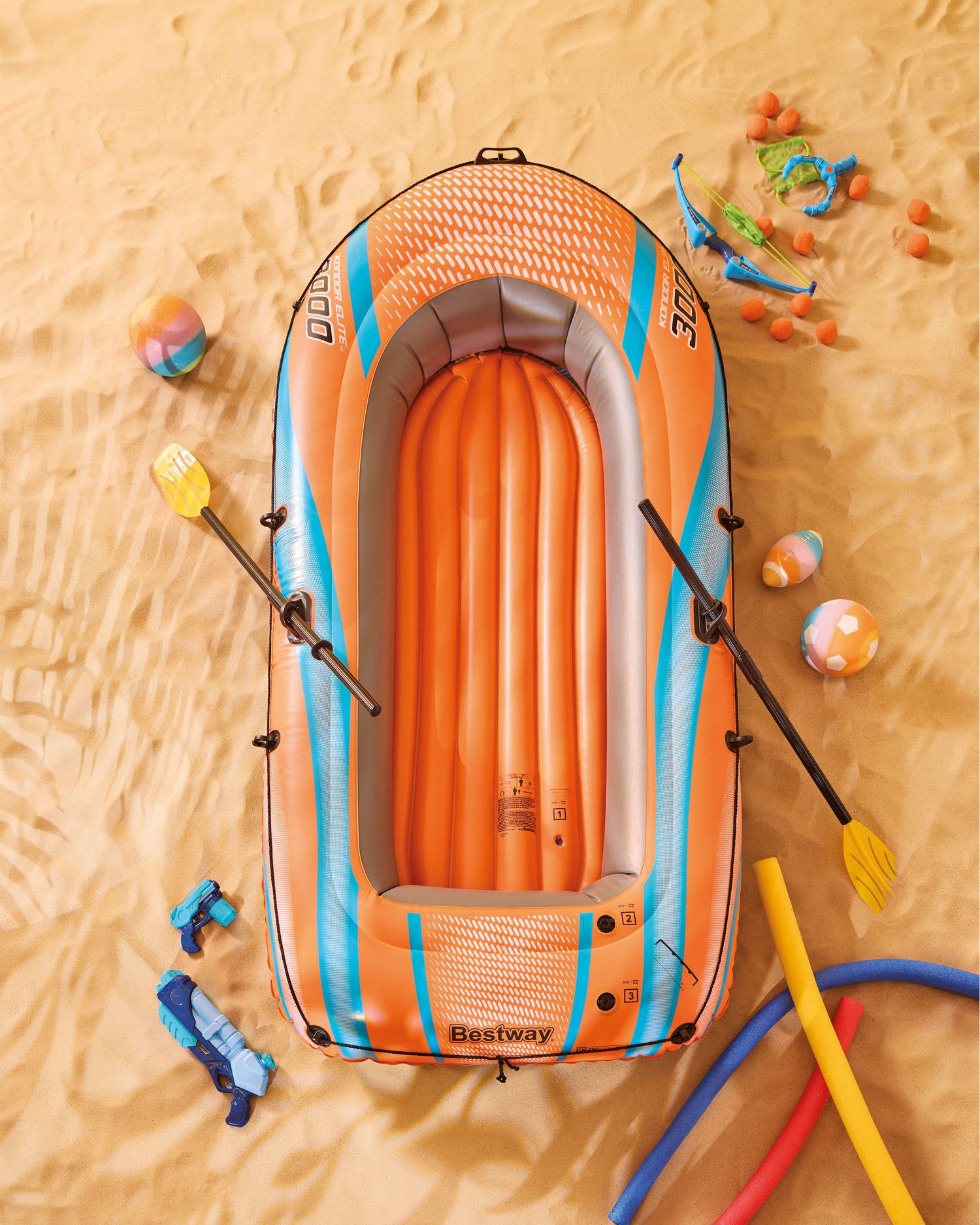 Water blaster assortment with soft splash balls, UK version