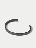 M&S stainless steel gunmetal open cuff bracelet, UK version