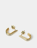 Autograph waterproof stud earrings 13mm width - British product