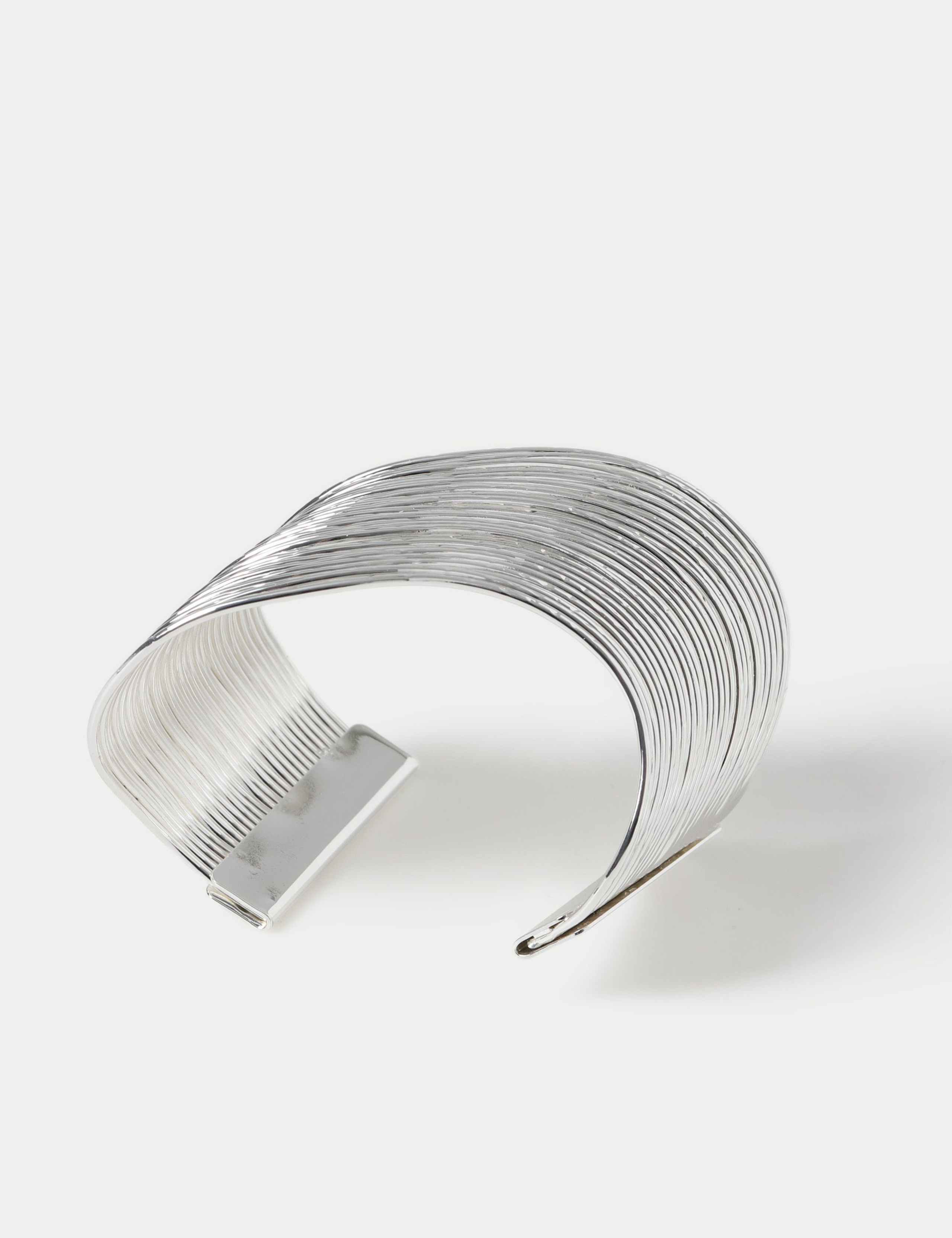 Wave Texture Cuff bracelet with wave design, imported from the UK