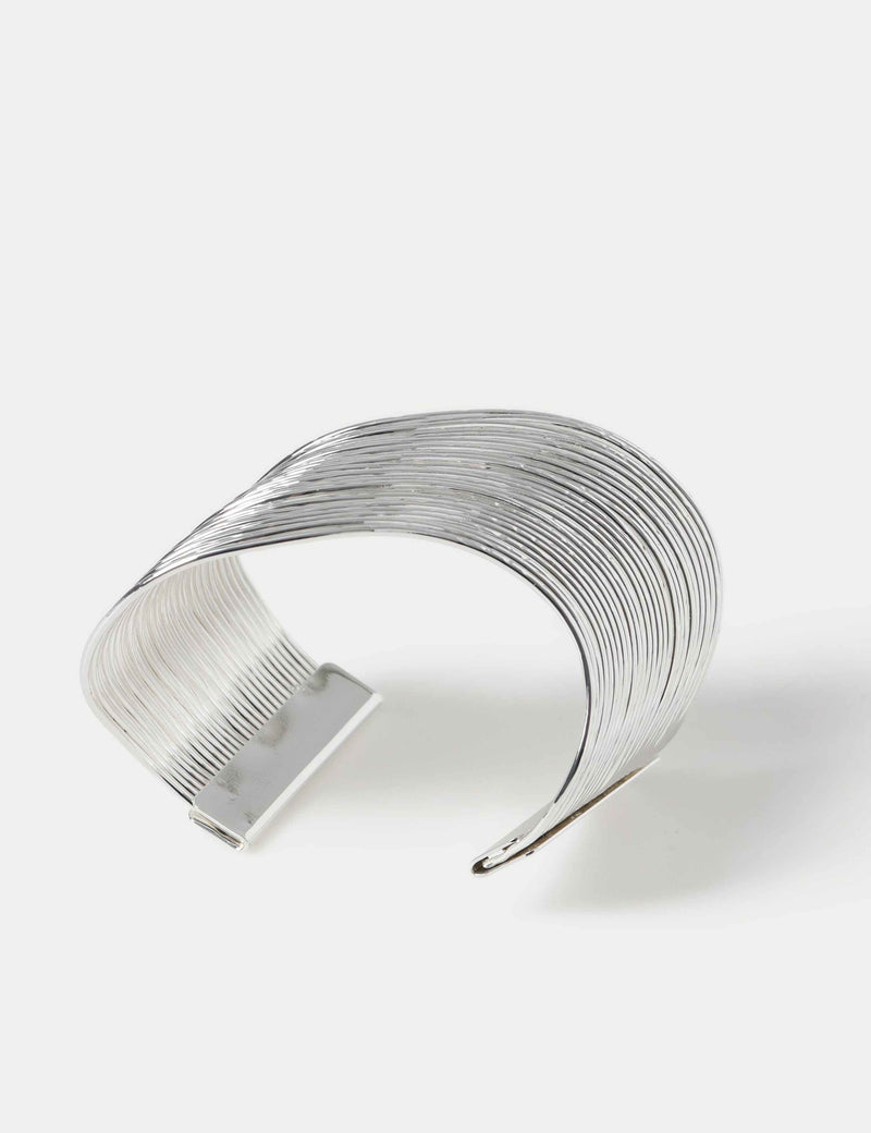 Wave Texture Cuff bracelet with wave design, imported from the UK