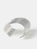 Wave Texture Cuff bracelet with wave design, imported from the UK
