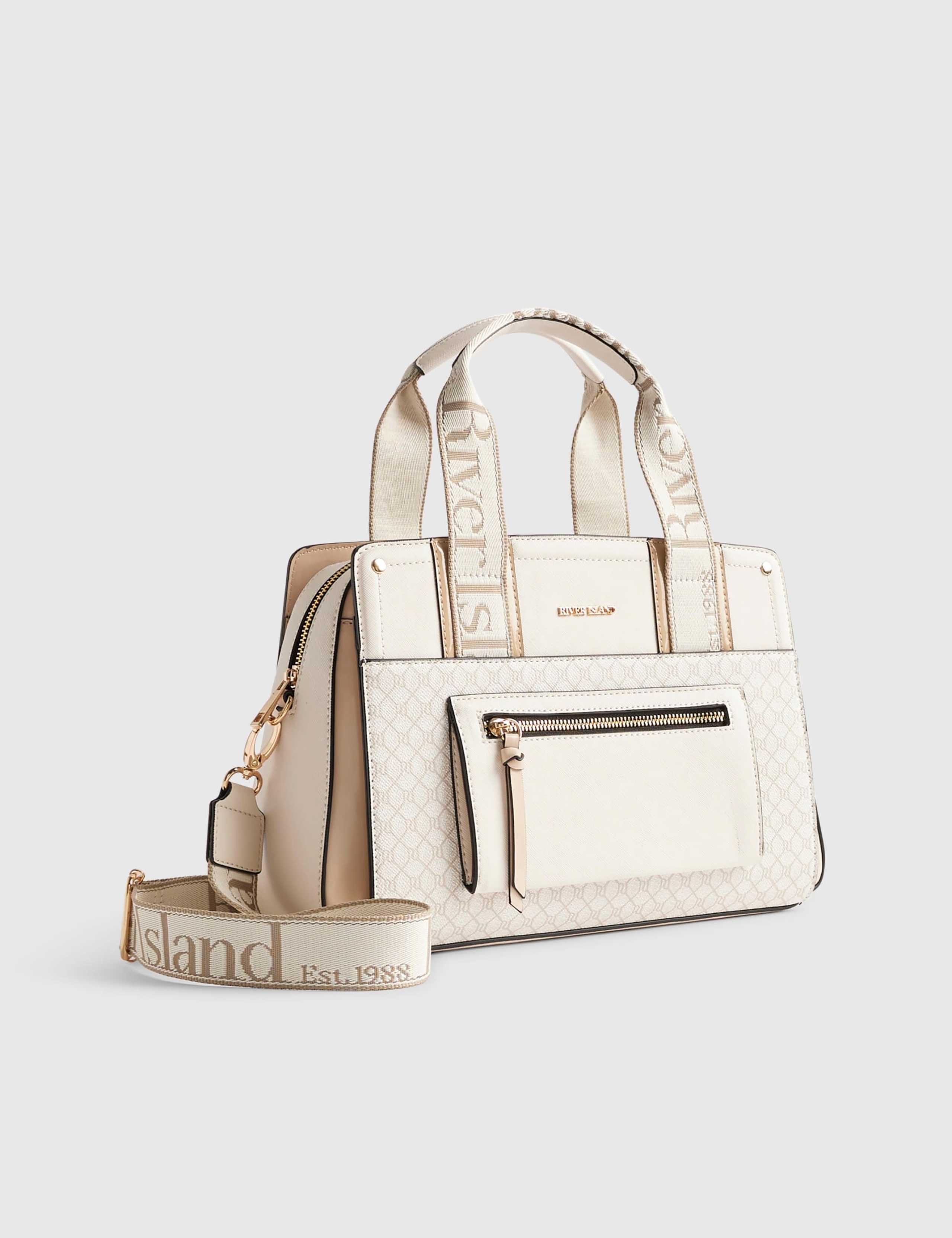 River Island webbing strap cross body tote bag (British brand)