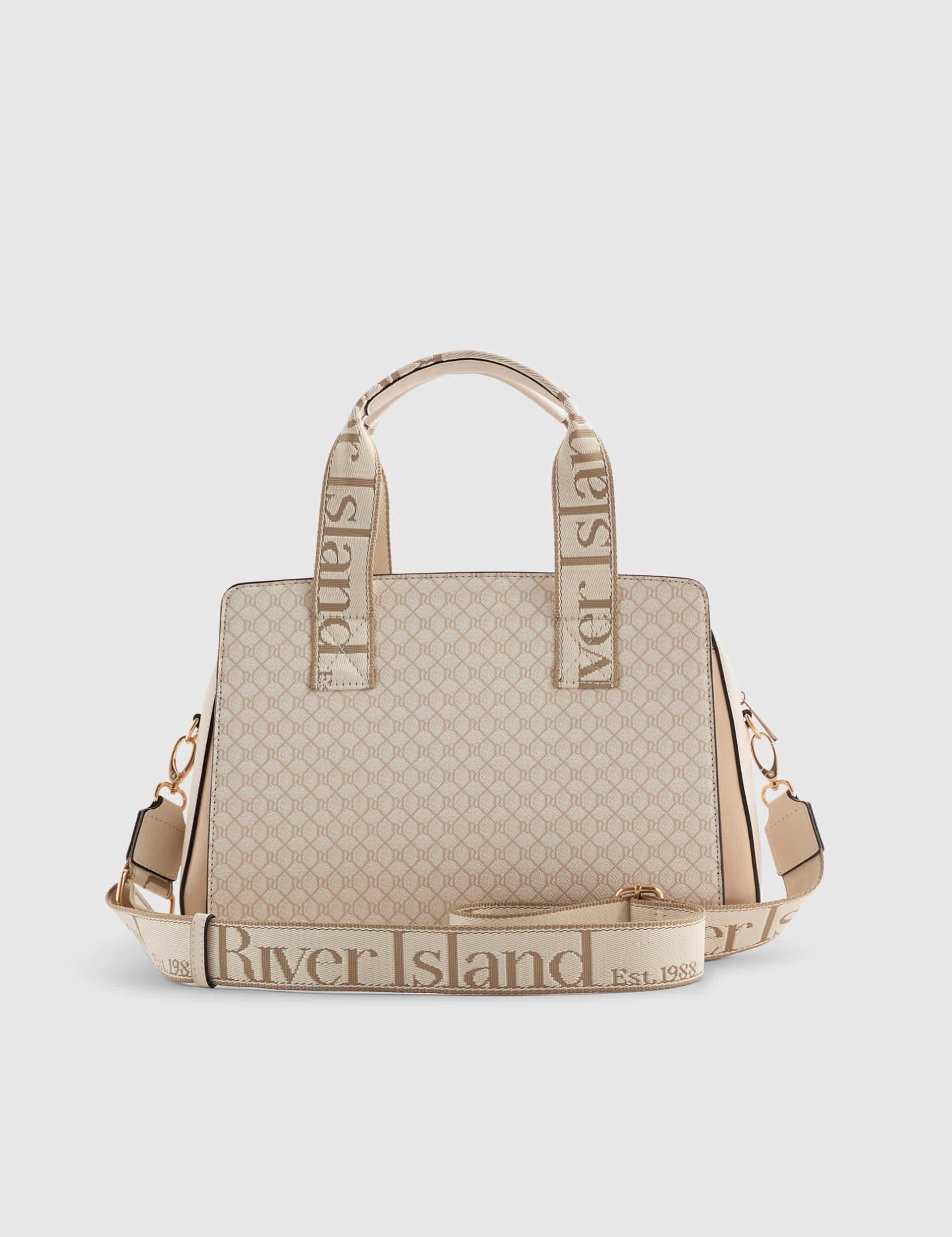 River Island webbing strap cross body tote bag (British brand)