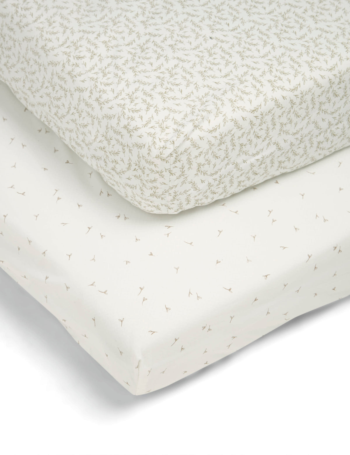 Mamas & Papas Welcome to the World Seedling collection cotbed fitted sheet (British brand)