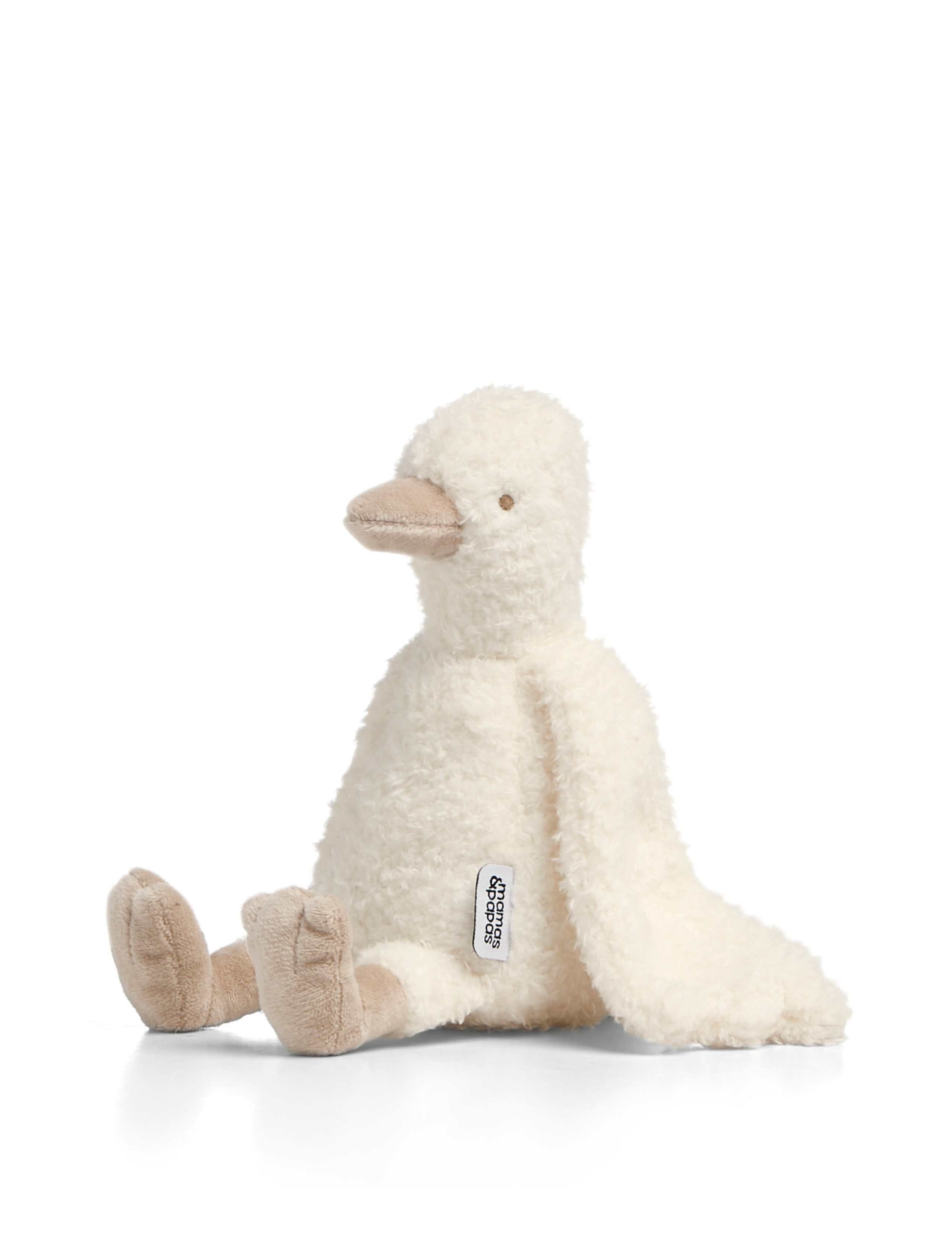 Mamas & Papas duckling beanie toy for newborns - British product