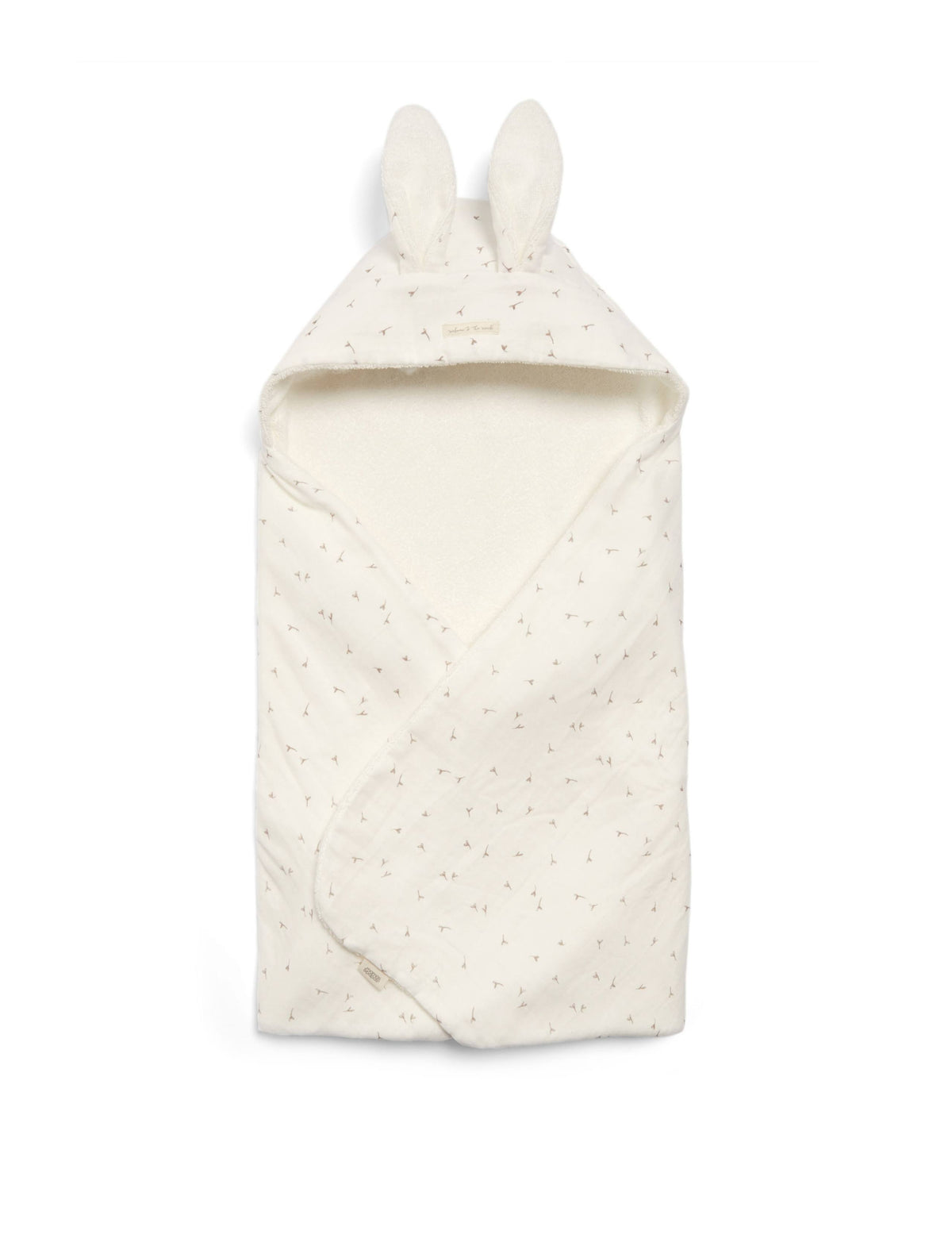 Mamas & Papas Welcome To The World hooded towel (British brand)