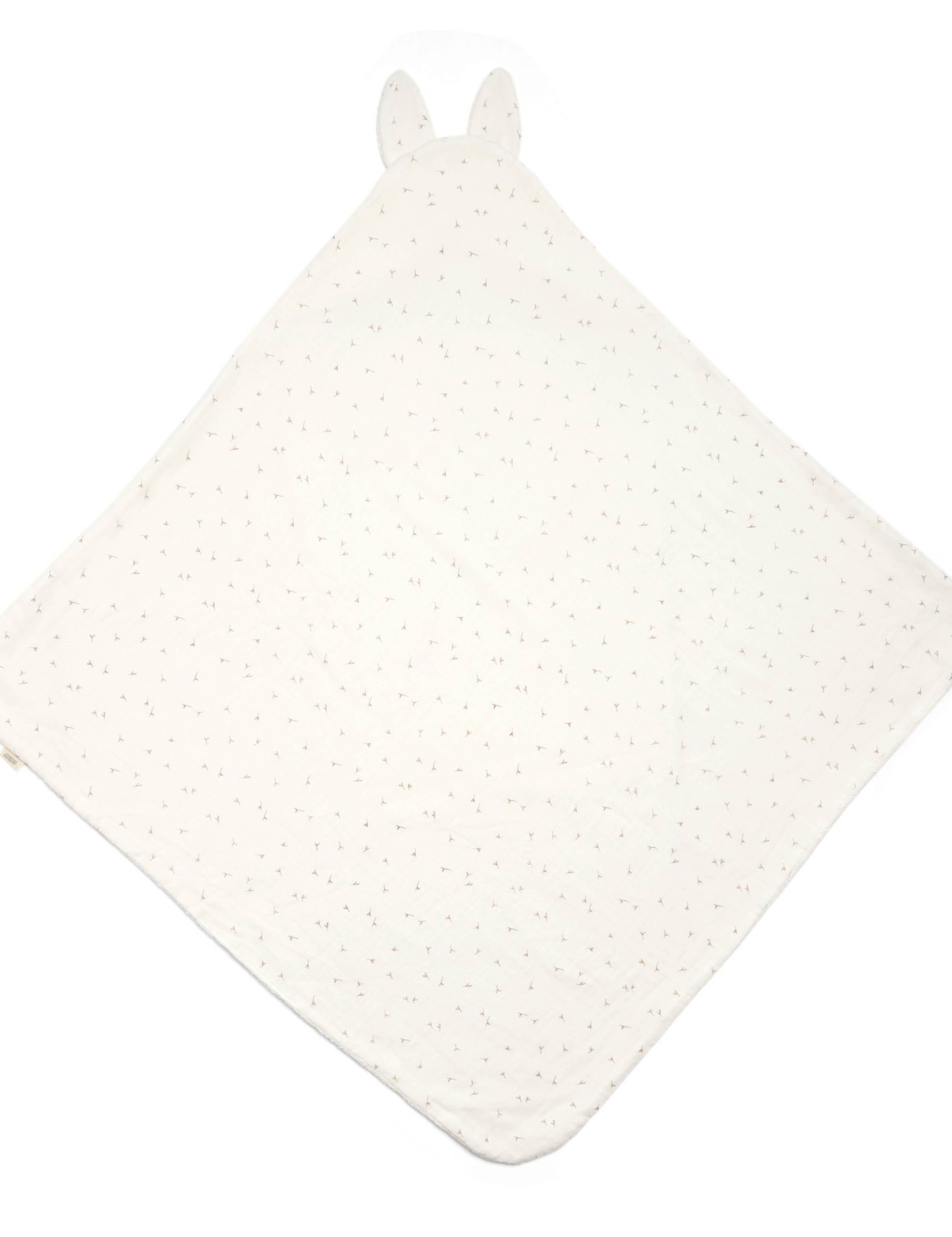 Mamas & Papas Welcome To The World hooded towel (British brand)