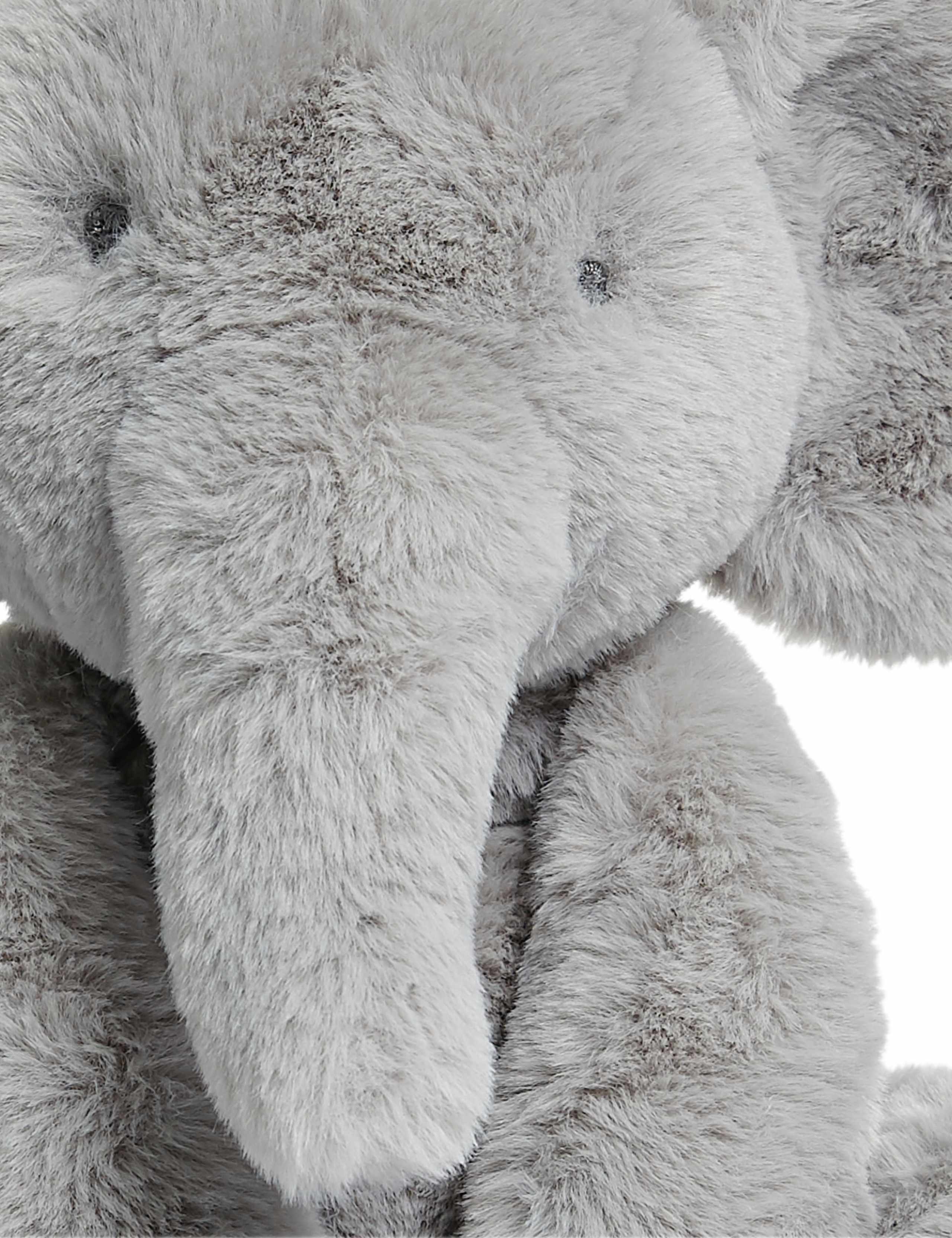 Mamas & Papas Elephant soft toy grey fur regular size (British brand)
