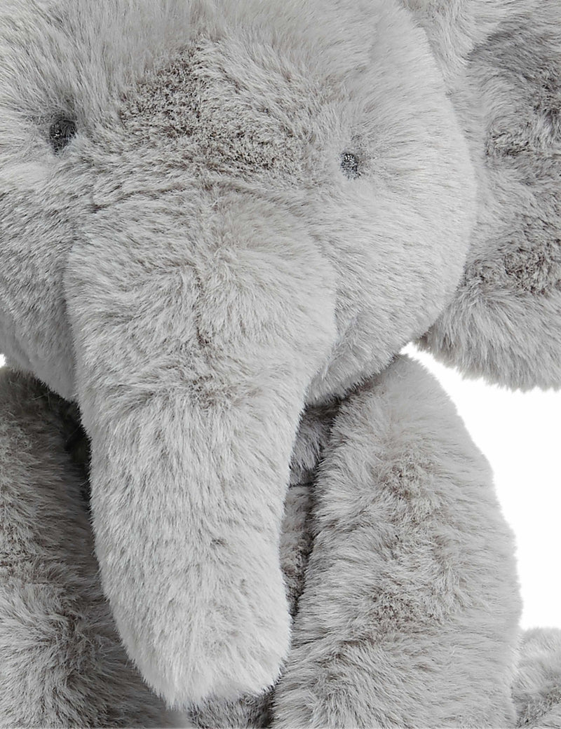 Mamas & Papas Elephant soft toy grey fur regular size (British brand)