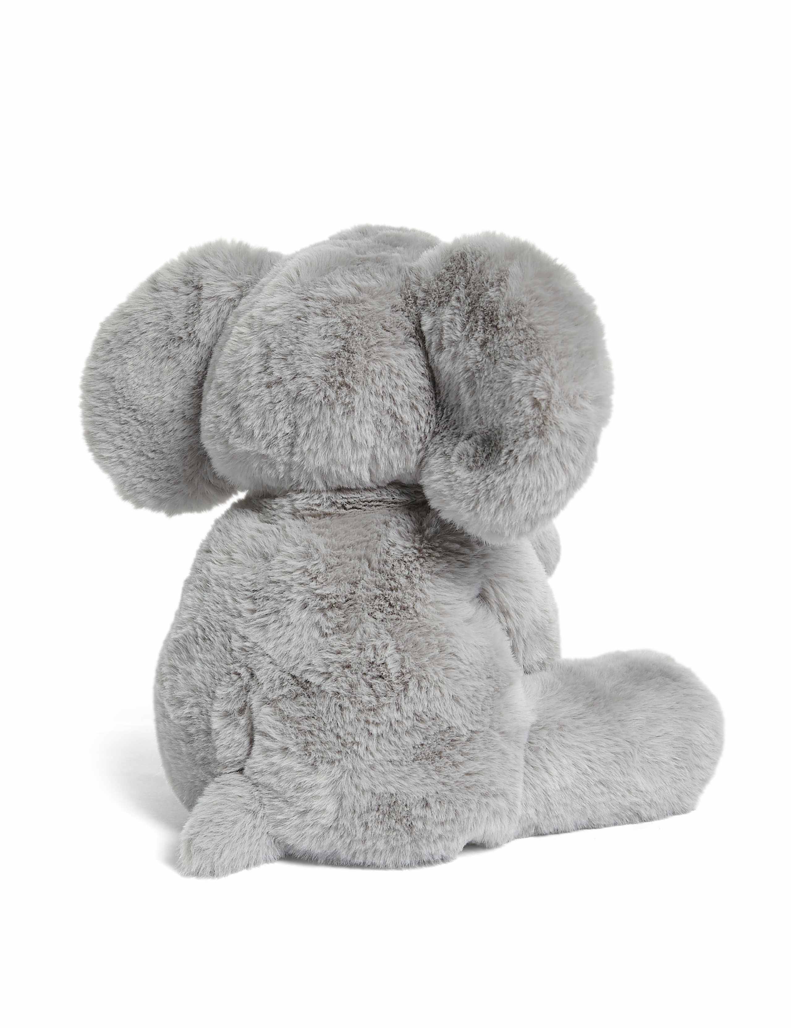 Mamas & Papas Elephant soft toy grey fur regular size (British brand)
