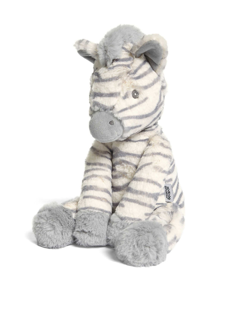 Mamas & Papas Ziggy Zebra soft toy 36cm (British brand)