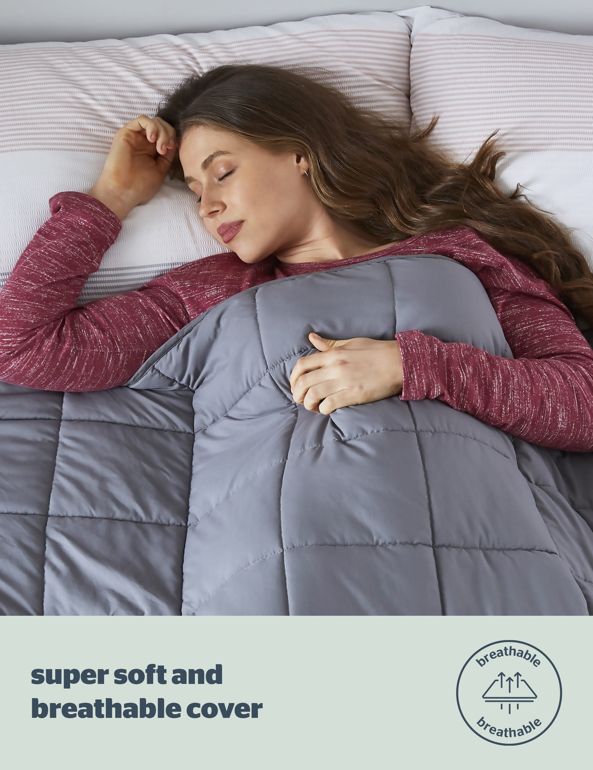Silentnight Wellbeing weighted blanket 9kg (British brand)