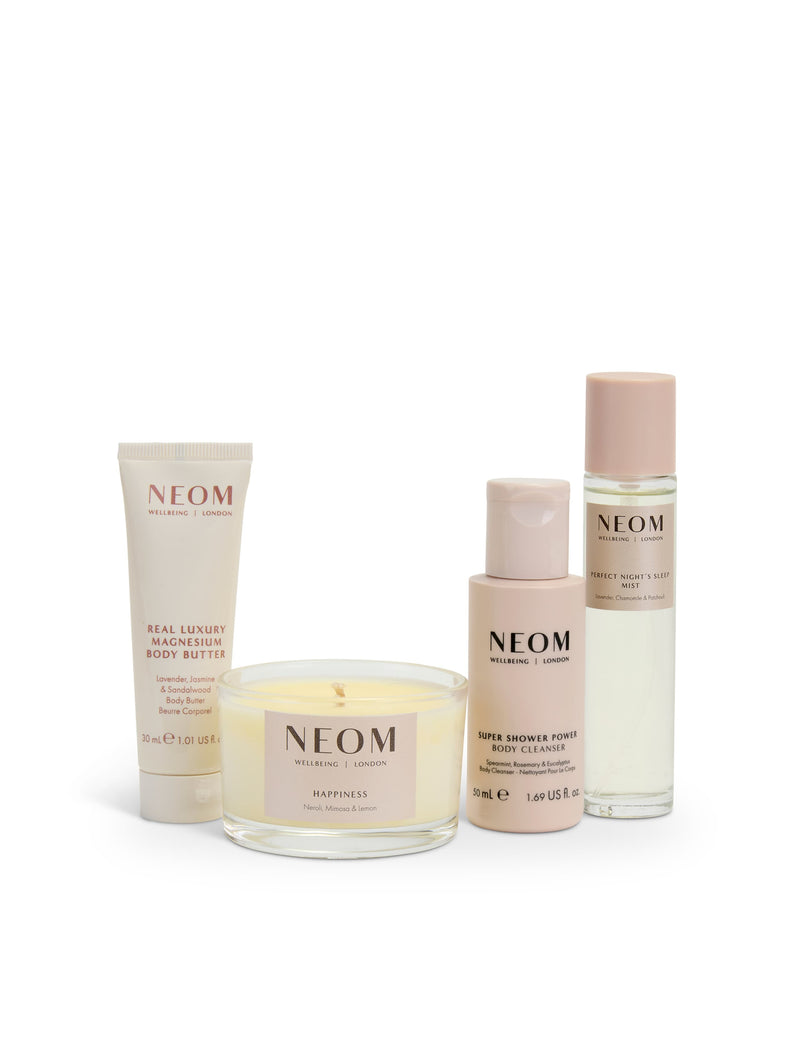 NEOM Wellbeing Discovery Collection gift set - British product