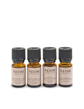 NEOM essential oil collection wellbeing blend set 4x10ml - British product