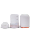 NEOM Wellbeing Pod aromatherapy diffuser with ceramic cover and wood base (British brand)