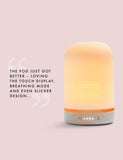 NEOM Wellbeing Pod aromatherapy diffuser with ceramic cover and wood base (British brand)
