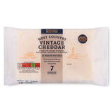 Vintage cheddar cheese from the West Country - British product