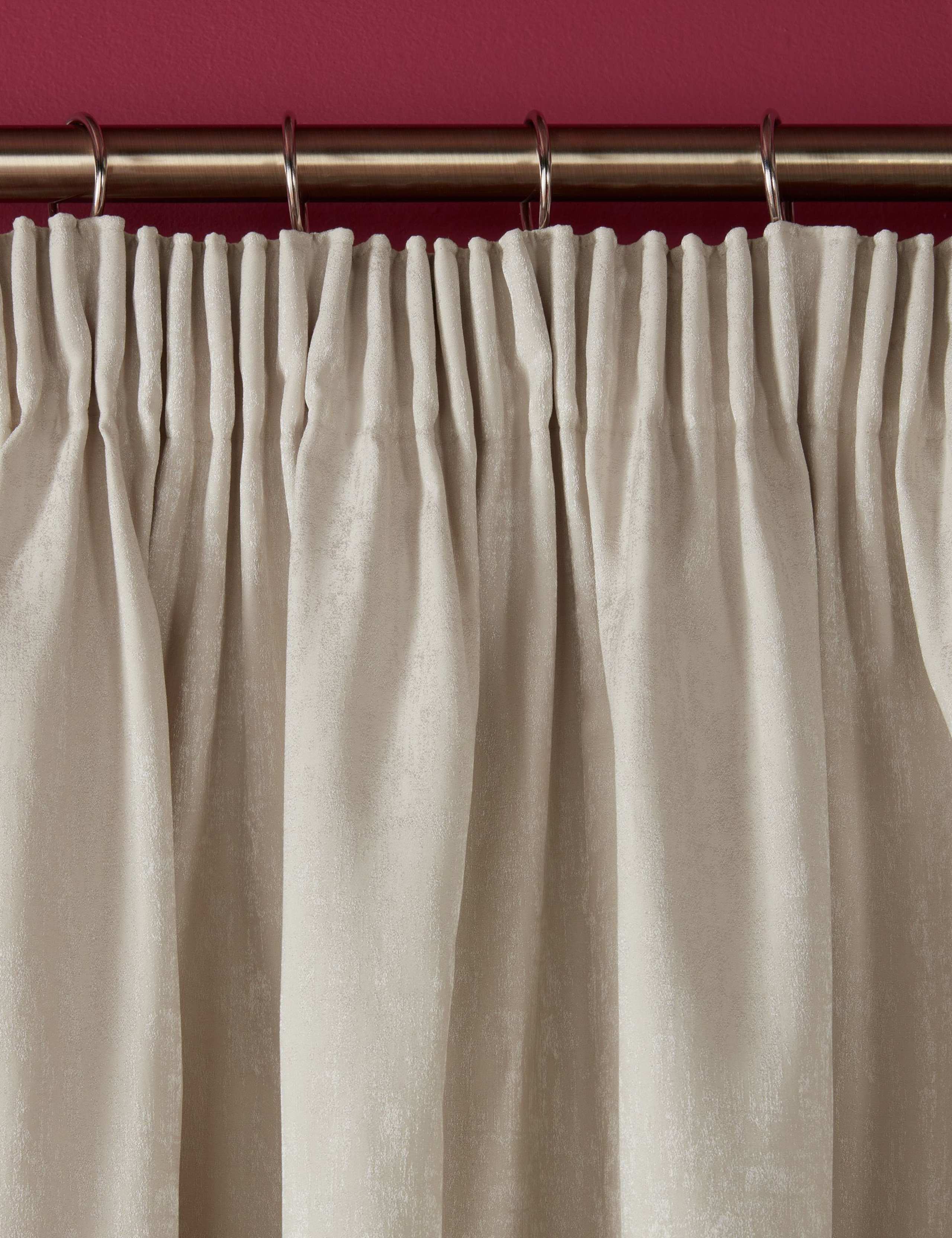 Laura Ashley Whinfell Jacquard pencil pleat curtains lined - British product