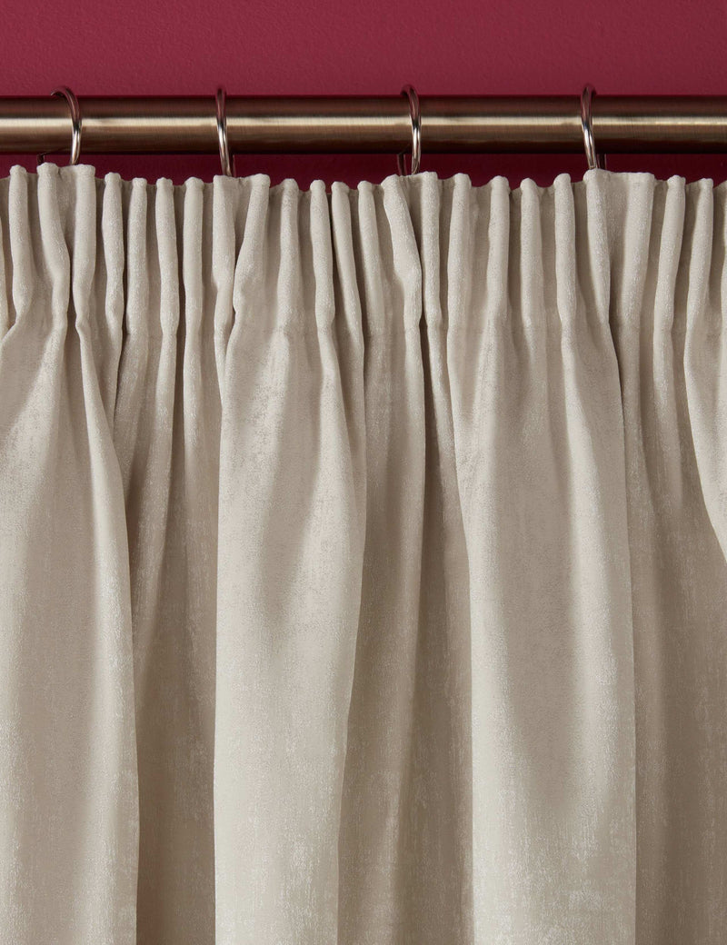 Laura Ashley Whinfell Jacquard pencil pleat curtains lined - British product