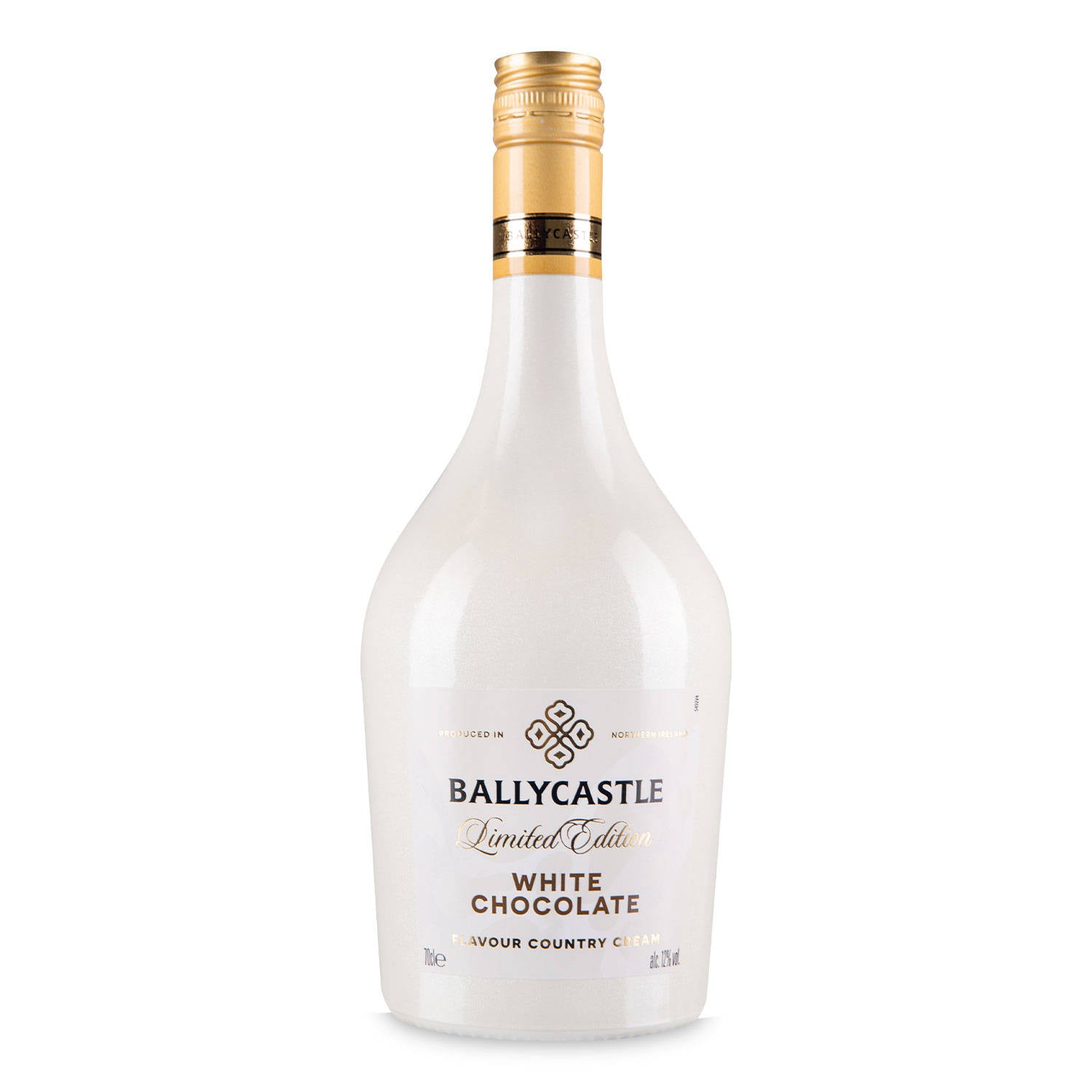 Country Cream white chocolate flavour cream liqueur, UK version