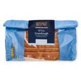 White sourdough sliced loaf, medium - British product