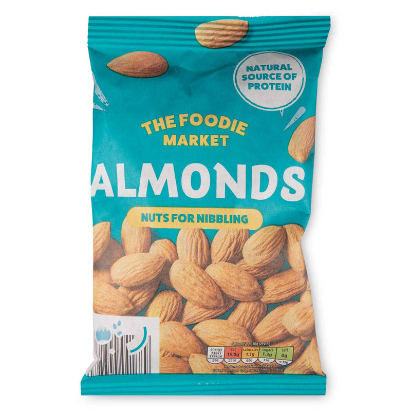 Whole almonds free from sesame seeds, UK version